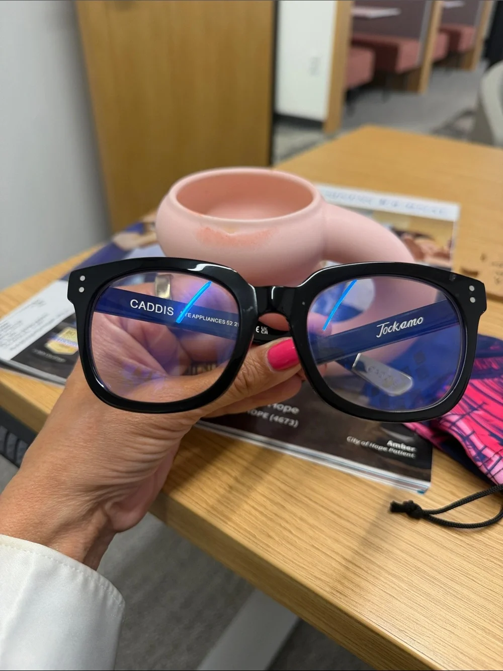 CADDIS x Jockamo 2.0 Black Blue-Light Blocking Glasses